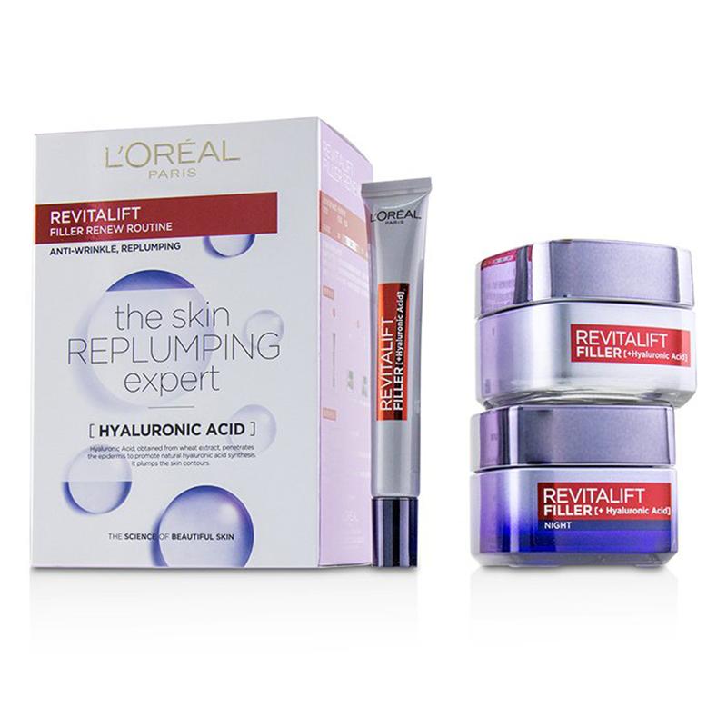 L'OREAL PARiS REVITALIFT FILLER RENEW ROUTINE 