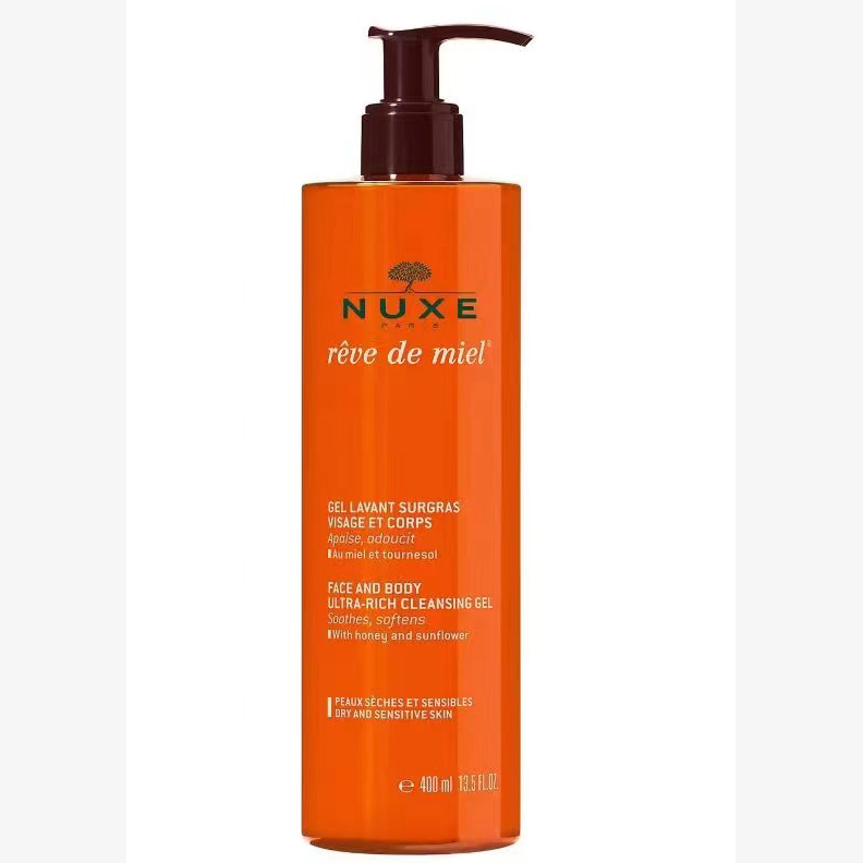 Nuxe Reve De Miel Face & Body Ultra-Rich Cleansing Gel (Dry & Sensitive Skin) 400ml/13.5oz