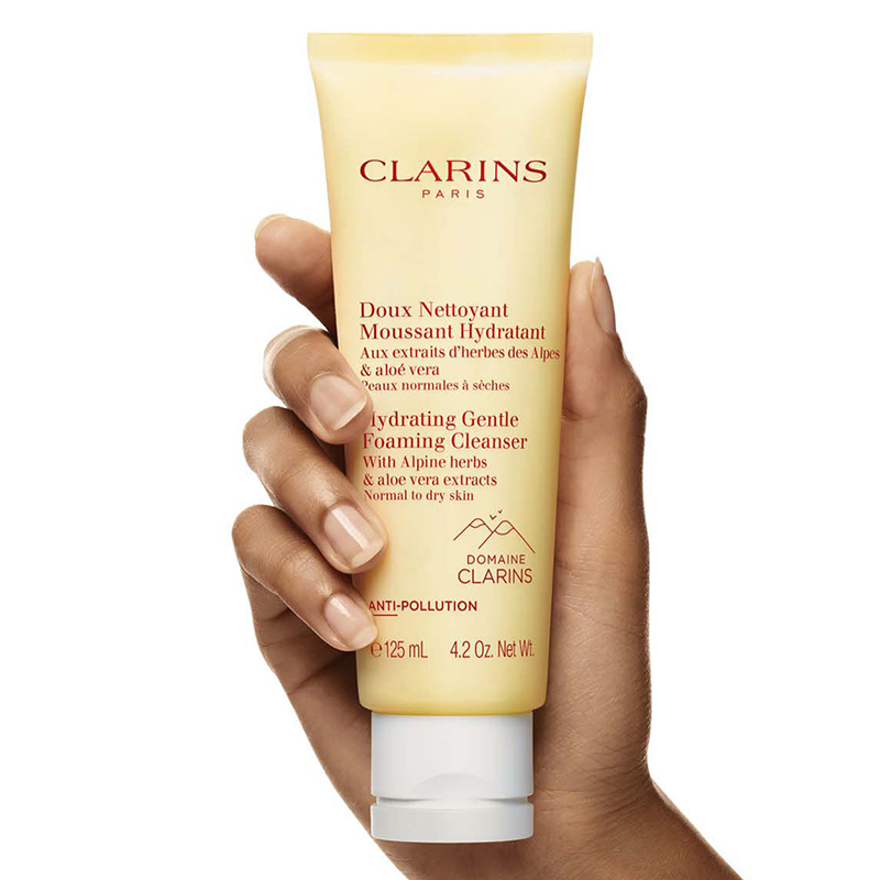 Clarins Hydrating Gentle Foaming Cleanser - 4.2oz 125ml