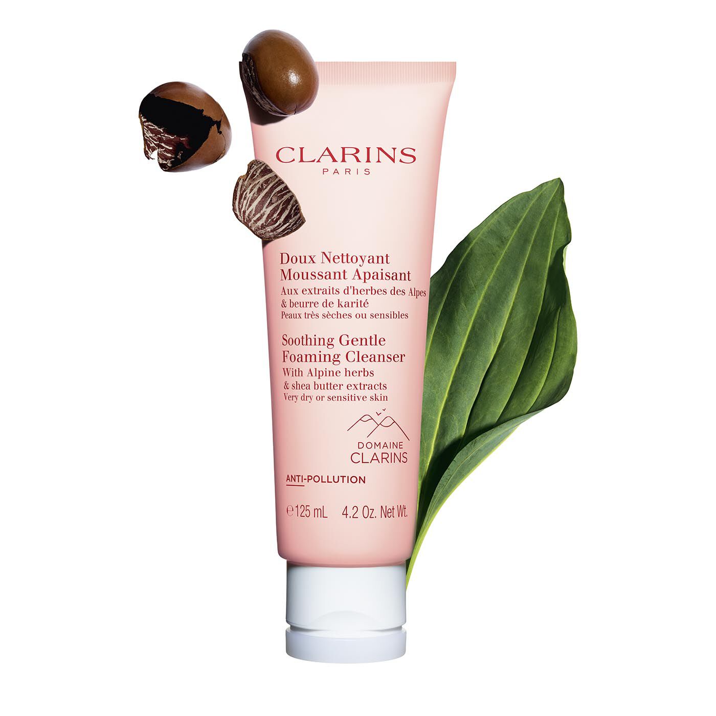 Clarins Soothing Gentle Foaming Cleanser 4.2 oz 125ml