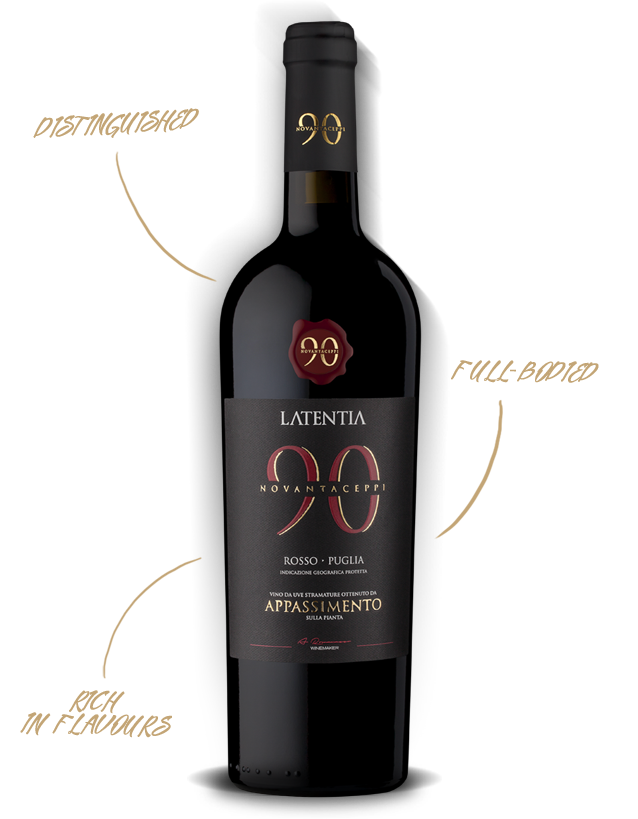 意大利90诺梵塔.帕西托葡萄红酒 14.5% 750ml